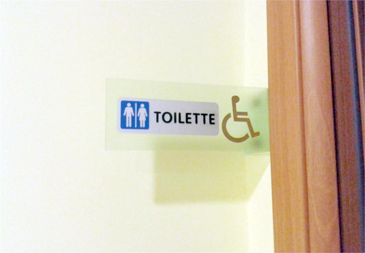 Bagno disabili studio dentistico Battipaglia